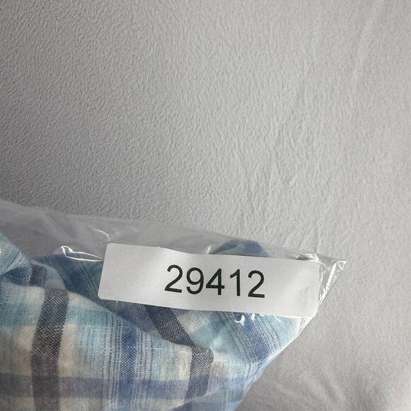 Tommy Bahama Shorts men's 38 Blue White Linen Chino Summer Cookout Vacation Golf - Picture 11 of 11